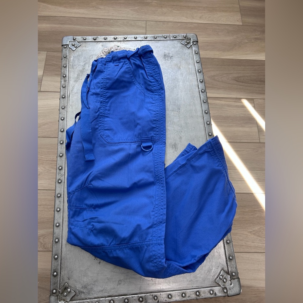Koi Women's Blue Cargo Pants